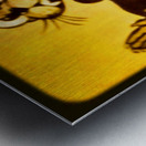 Fort Hays State College Tiger Art Metal print