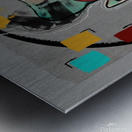 Wacky Head Metal print