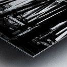 02_ SEA STRUCTURES_DOWN UNDER THE SANTA MONICA PIER II Metal print