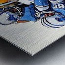 1983 Detroit Lions Football Art Metal print