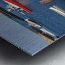 Lobster Boats in Remote Matinicus Harbor in Maine Metal print