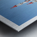 UN VOYAGE DANS LE NORD Metal print