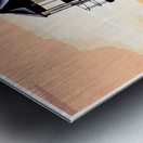 Marshall Point Lighthouse at Sunset in Maine - Illus. Metal print