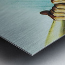 Chicago Cubs Throwback Art Metal print