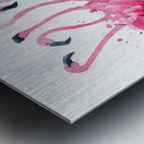 Flamingo Tango 1 Metal print
