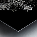 Spiritual Cross 06  Metal print