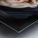 Illysia Natski Captivating AI Concept Art Illustration Portrait by Xzendor7 Metal print