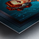 Designing My Cyborg Body Captivating AI Concept Art Illustration Portrait by Xzendor7 Impression metal