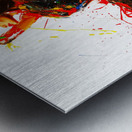 Fashion Model Metal print