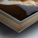 Im The Magic You Want Captivating AI Concept Art Portrait by Xzendor7 Metal print