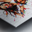 Fashion Model Ramp Walk Metal print