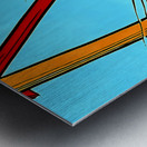 Auburn Phil Neel Georgia Cartoon Metal print