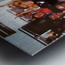 Auburn Football Locker Room Celebration Metal print