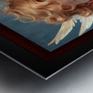 Roses For You Adorable AI Concept Art Portrait by Xzendor7 Metal print