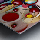 CHERRIES JUBILEE  Metal print