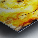 Dandelion Outline Metal print