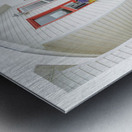 LA CARTE POSTALE Metal print