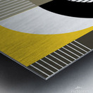 Geometric Abstract Metal print