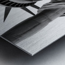 torch of statue of liberty  horizontal 1509 Torch Metal print