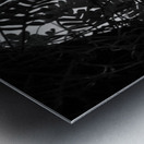 Negative and Positive Metal print