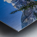 Seven Sisters Moraine Lake Metal print