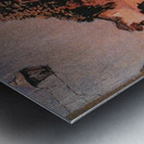 Soldados en retirada Metal print