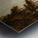 Montero con perros Metal print
