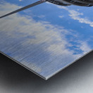 Timeless Radiance: The Capitol Records Building in Midday Majesty Metal print