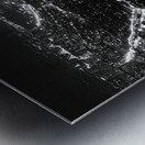 san francisco at night from twin peaks  vertical Metal print