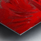 Study in Ancient Red Metal print