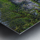 Azure Reverie: The Painted Canvas of Cape Flattery Metal print