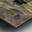 Plage de Cabourg Beach Boardwalk Metal print