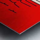 Learn to fly Metal print