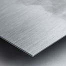 Grey Pastel Landscape Abstract 2024 Metal print