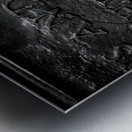 detail shot of liberty bell  square 2959 Philada Metal print
