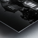 northwest side art museum at night  horizontal 99 Metal print