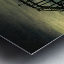 Indian River Solitude Dock Metal print