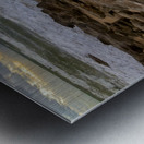 Palm Coast Rocks Sunset Metal print