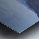 Hjemreisen fra Kirken Metal print