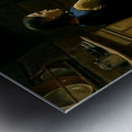 Disturbing news Metal print