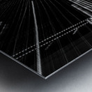 close up of tarrant county courthouse  horizontal Metal print