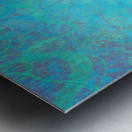 Bright Botanical Abstract in Pastels Metal print