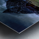 Sakrisoya Mountain Fjord Metal print