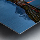 Lofoten Islands Harbor Metal print