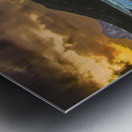 Lofoten Vik Gale Force Winds Metal print