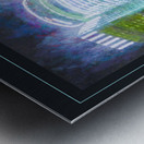 Frankfurt Skyscraper Tower 185 Abstract Metal print