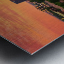 Augusta GA Skyline at Sunset Aerial View DJI 0002 Metal print