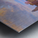 Downtown Augusta GA Sunrise Aerial View DJI 0896. Metal print