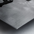 downtown houston texas skyline  panoramic 3272 Co Metal print