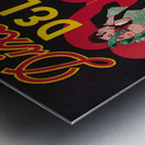 dixie delite florida citrus fruit label Metal print